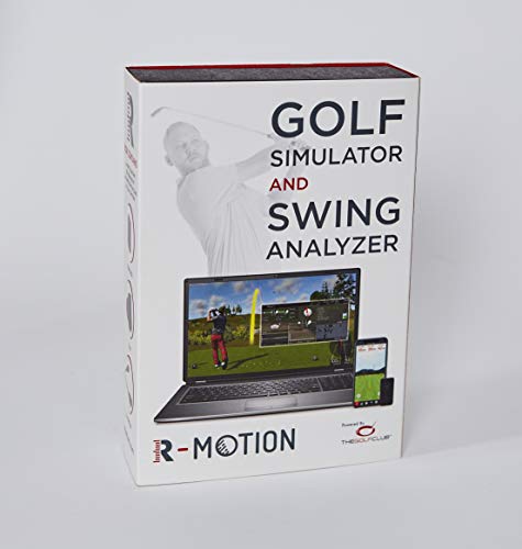 Rapsodo R-Motion Golf Simulator and Swing Analyzer with 14 Clip Attachments – PC and Smartphone