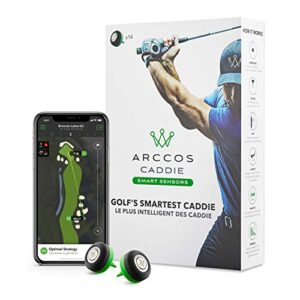 Arccos Caddie Smart Sensors Featuring Golf’s First-Ever A.I. Powered GPS Rangefinder (3rd Generation)