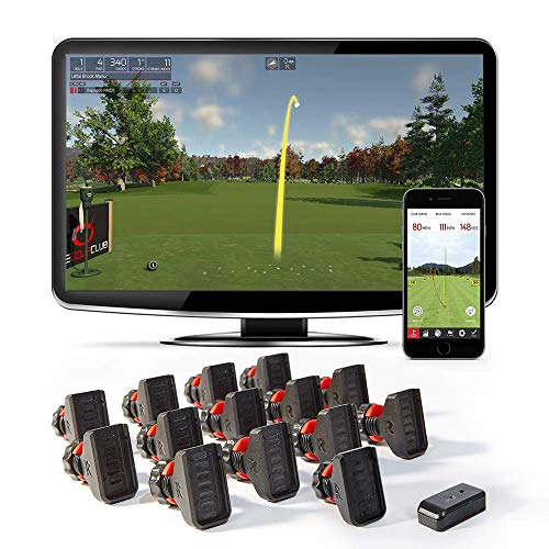 Rapsodo R-Motion Golf Simulator and Swing Analyzer with 14 Clip Attachments – PC and Smartphone