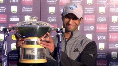 Highlights: Rai outlasts Fleetwood in playoff to win Scottish Open