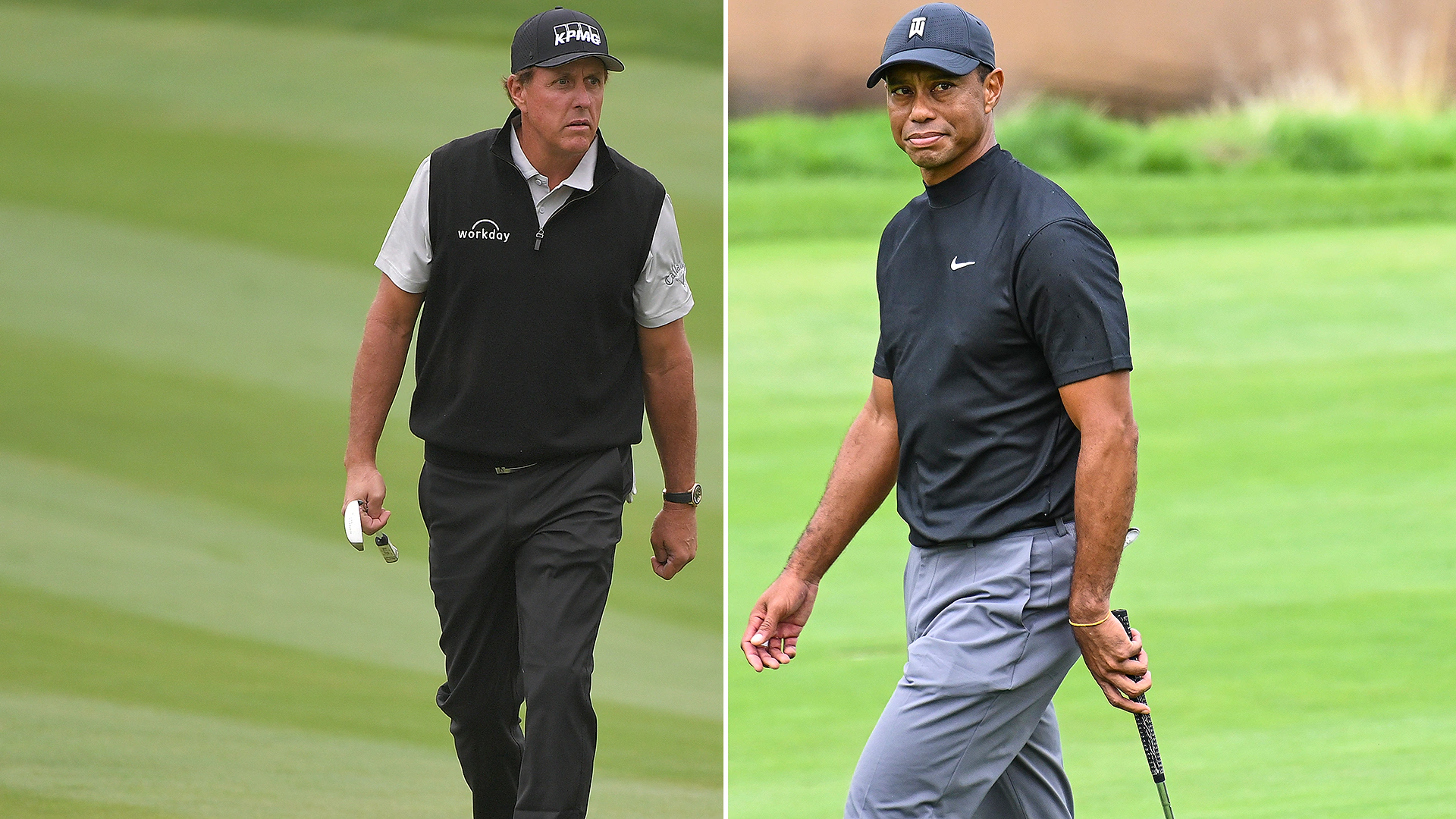 Tiger Woods vs. Phil Mickelson, head-to-head results on the PGA Tour