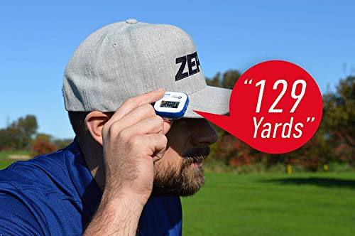 GolfBuddy Voice 2 Golf GPS/Rangefinder, White/Blue