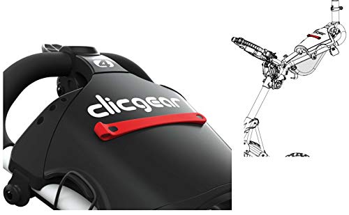 Clicgear Model 4.0 Golf Push Cart, Black