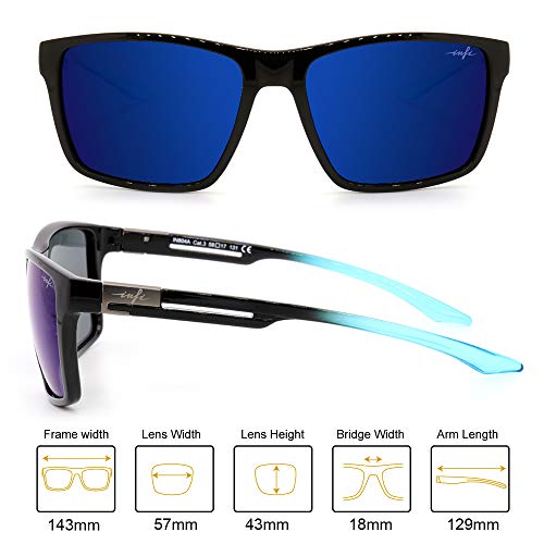 Fishing Polarized Sunglasses for Men Driving Running Golf Sports Glasses Square UV Protection Designer Style Unisex