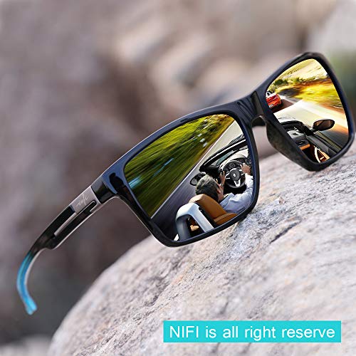 Fishing Polarized Sunglasses for Men Driving Running Golf Sports Glasses Square UV Protection Designer Style Unisex