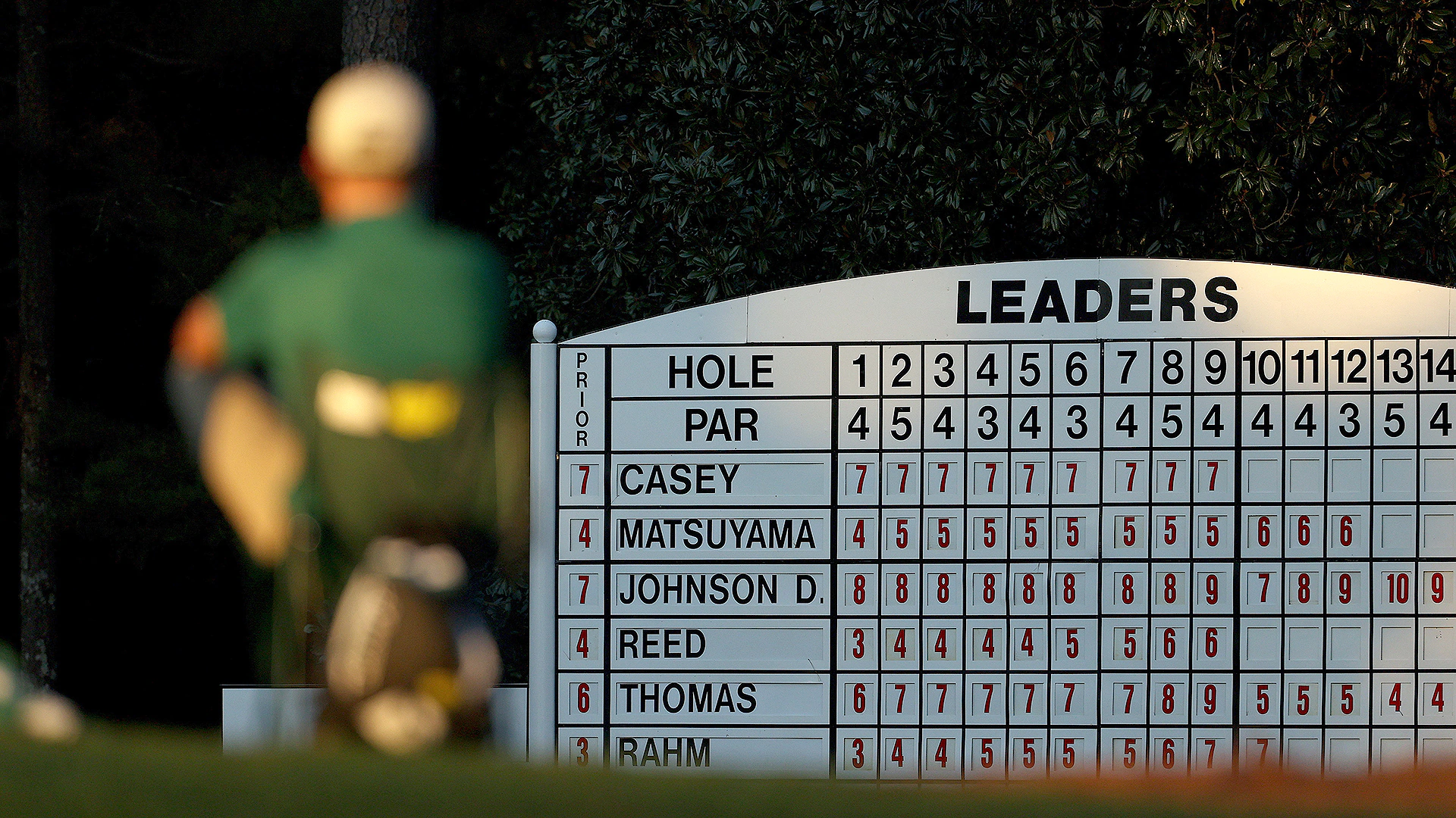 Round 2 extends into Saturday, with 10:30 a.m. ET scheduled start for Rd. 3 of Masters