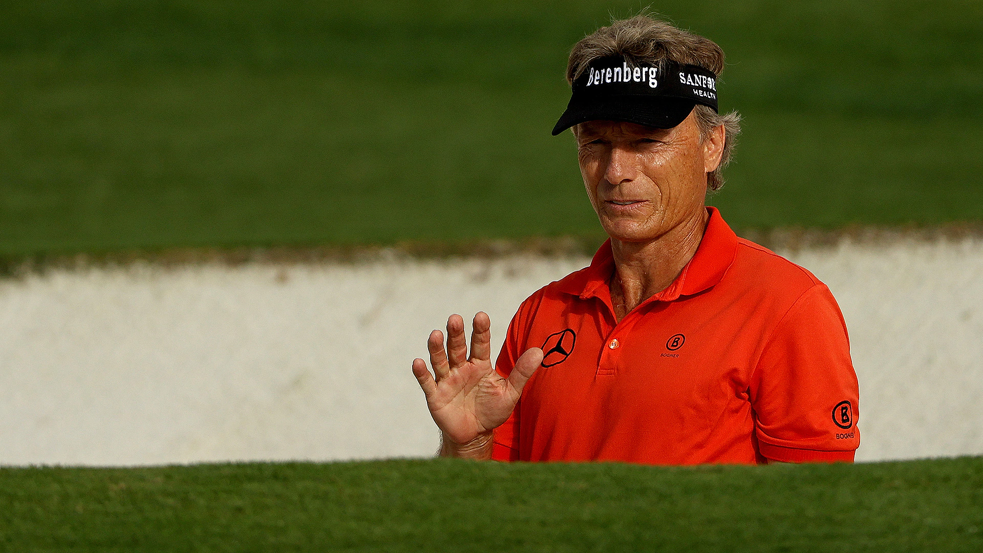 Bernhard Langer, 63, oldest to make the cut in Masters Tournament history
