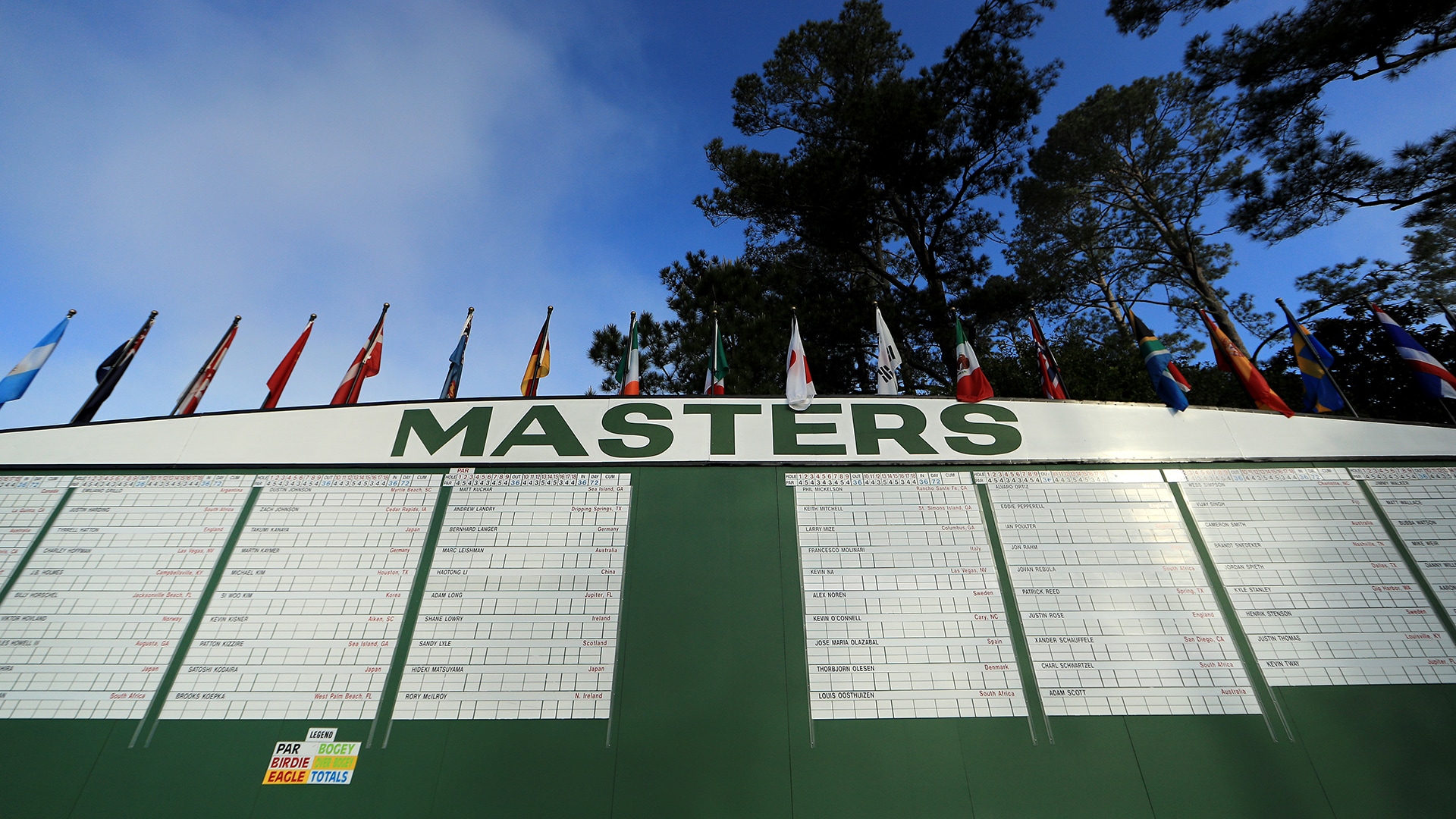 Third-round tee times and pairings for the 2022 Masters Tournament