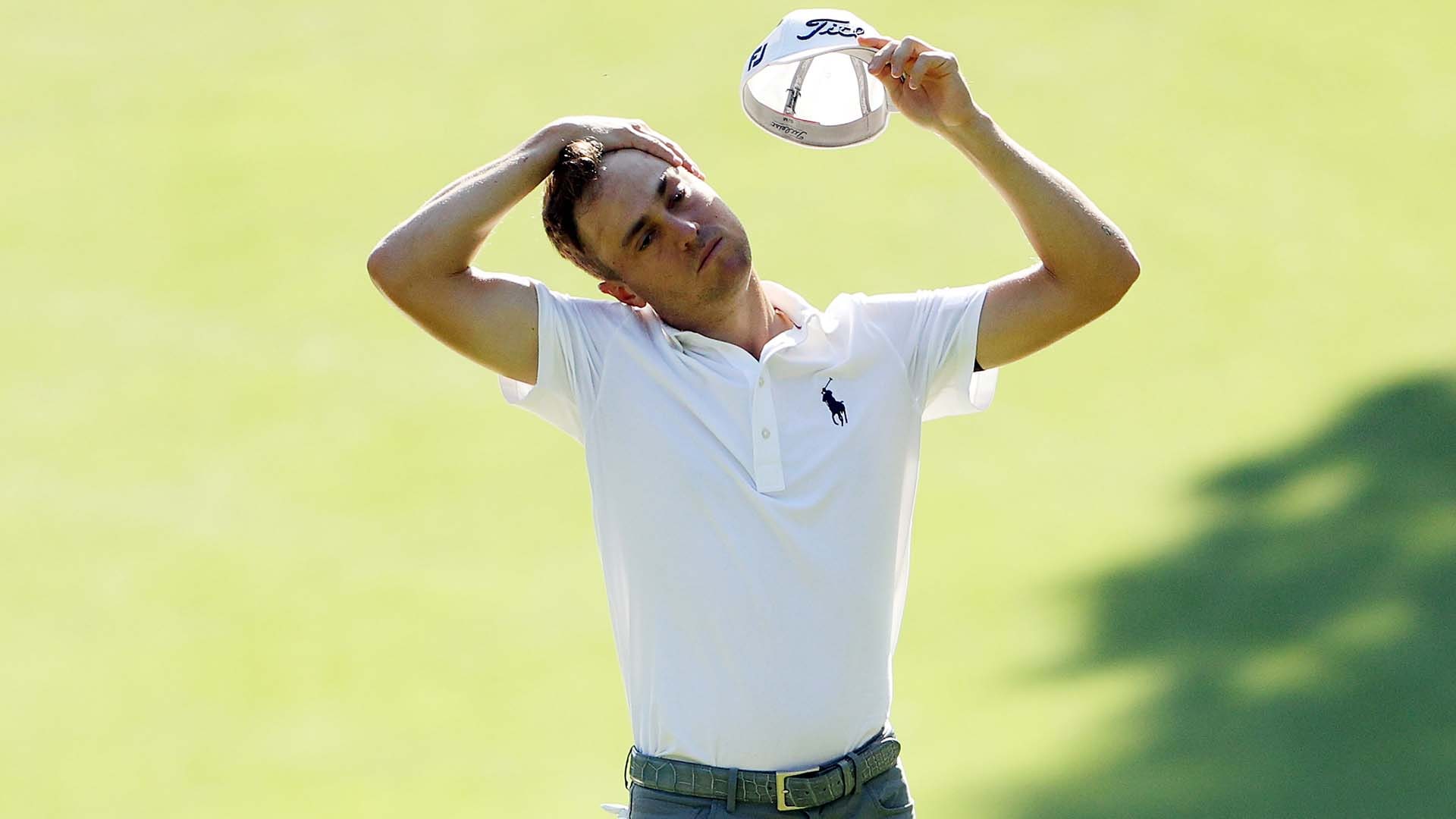 Justin Thomas: No Sunday roars means better chance of a Dustin Johnson victory