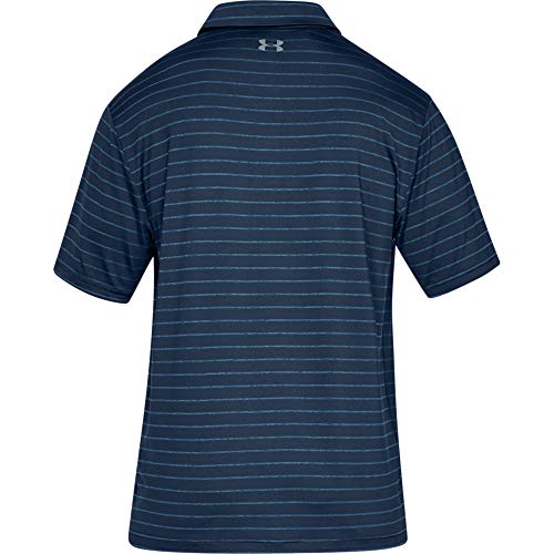 Under Armour Men’s Playoff 2.0 Golf Polo , Academy Blue (409)/Pitch Gray , X-Large