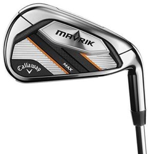Callaway Golf 2020 Mavrik Max Iron Set (Right Hand, Graphite, Stiff, 5 Iron – PW)
