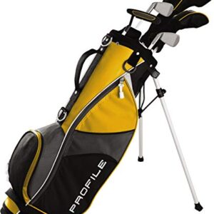 Wilson Youth Profile JGI Complete Golf Set – Right Hand, Medium, Yellow