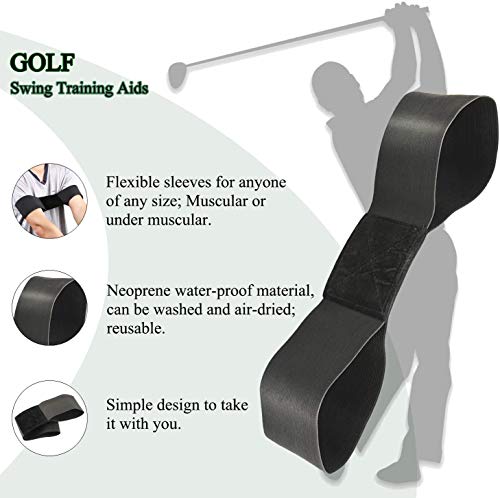 Hicocool 3-Piece Suit Golf Swing Training Aids