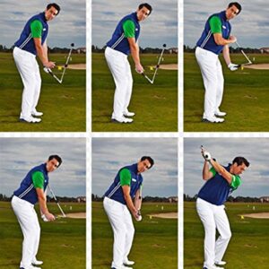 Sure-Set Golf Swing Trainer Aid Right Hand Strength Flexibility Power Sequence