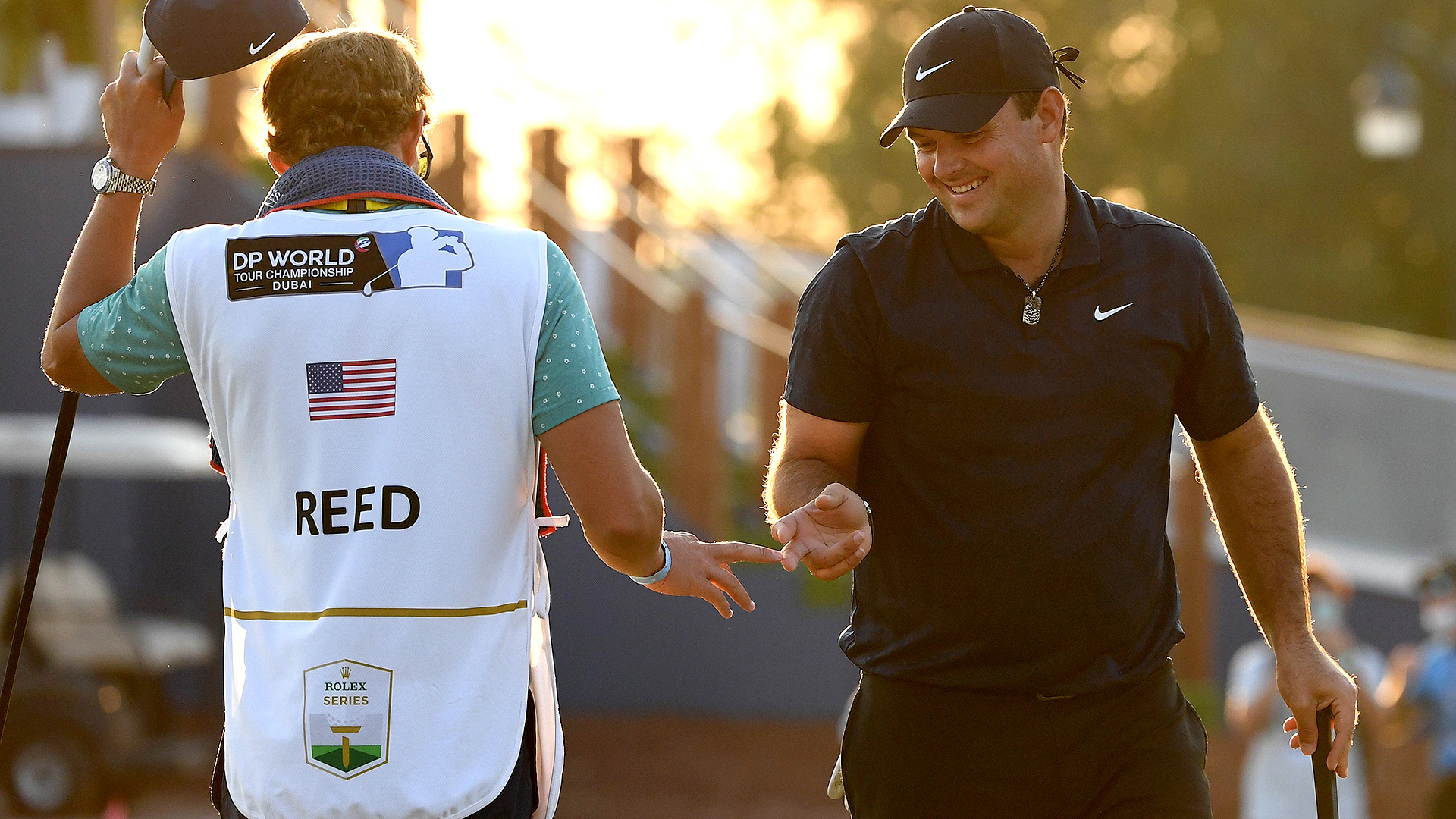 Patrick Reed falls into three-way tie for lead entering final round in Dubai