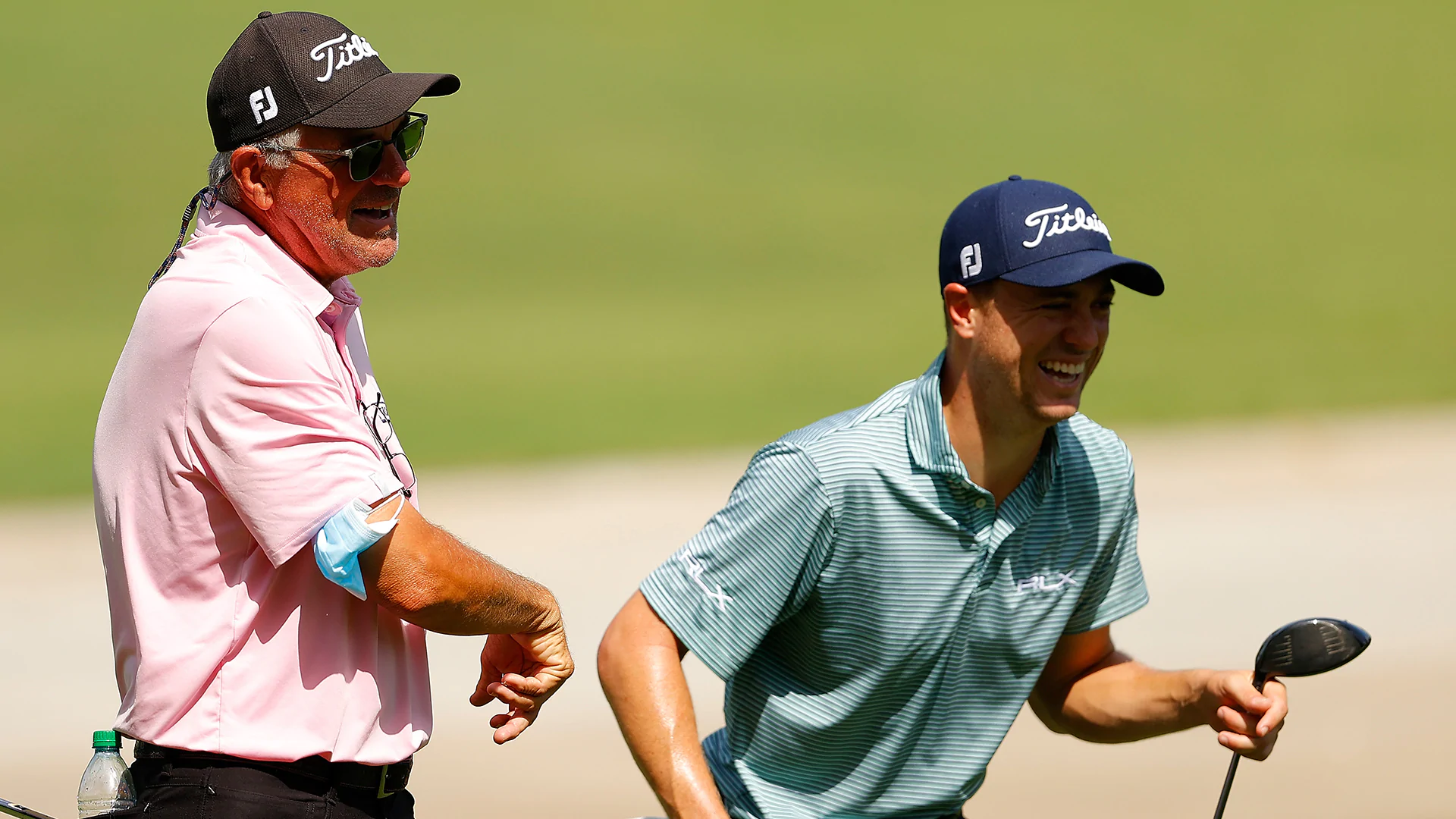 Playing with dad, against ‘trash talking’ Woodses at PNC will bring pressure for Justin Thomas