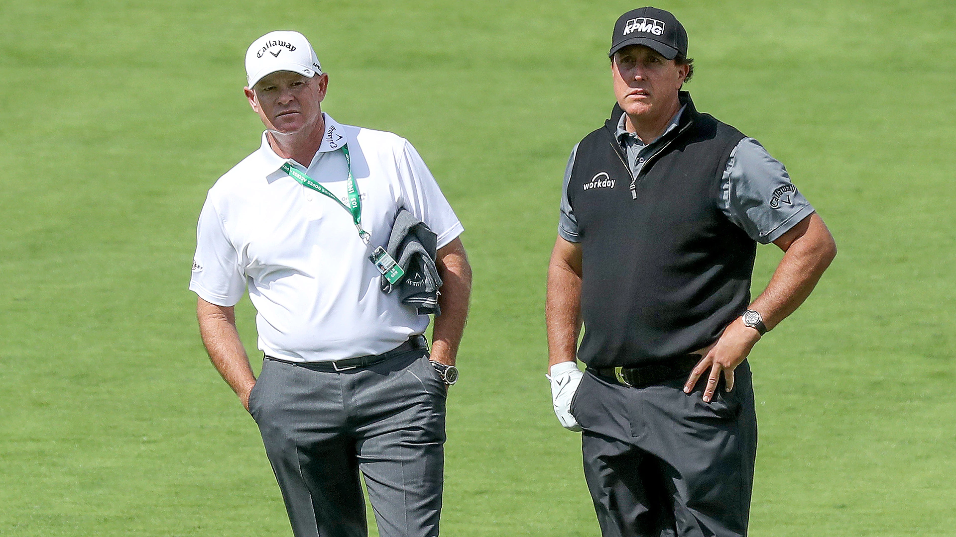 Mickelson using coach as caddie as he readies to become ‘Uncle Phil’