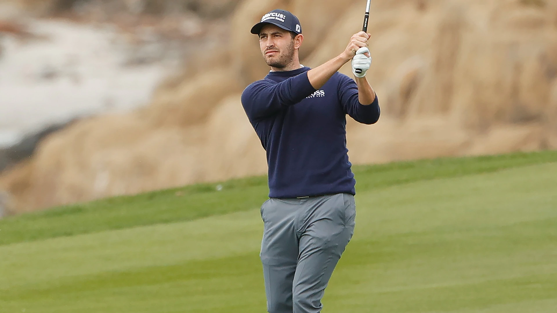 Patrick Cantlay ties Pebble Beach course record with 62 to lead AT&T Pro-Am