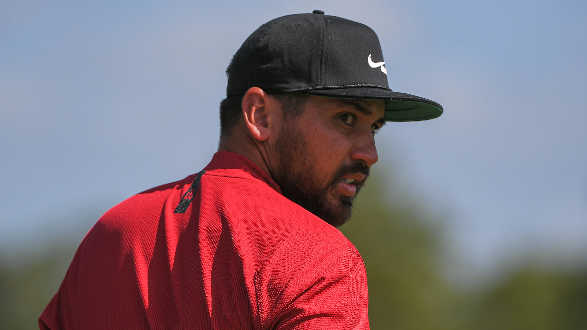 Photos: Players wear red and black for Tiger Woods on Sunday at WGC-Workday