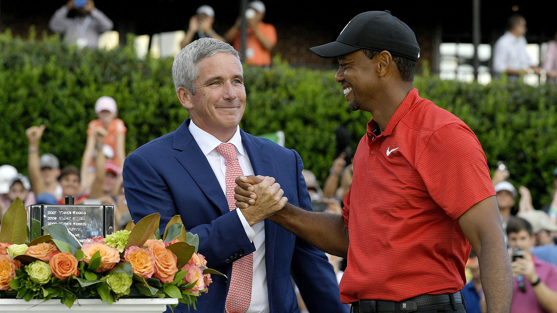Jay Monahan on Tiger Woods: ‘Only thing that really matters now is his well-being’