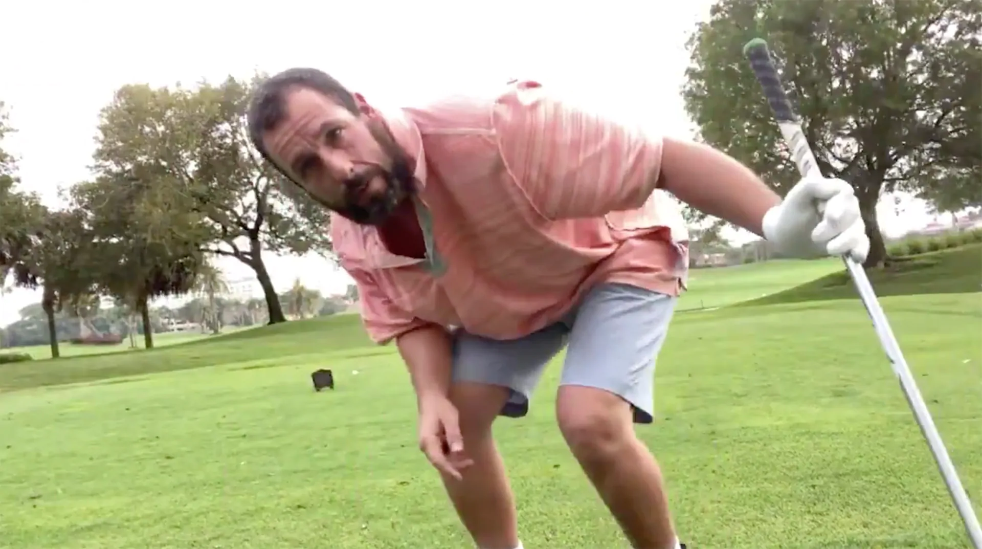 Watch: 25 years after movie release, Adam Sandler dusts off ‘Happy Gilmore’