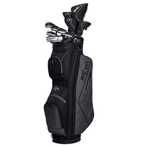 Callaway Golf 2021 REVA Complete Golf Set (11 Piece) Right-Handed, Regular, Black