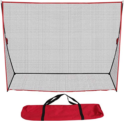 Golf Net 10x7ft Portable Golf Practice Net w/Carry Bag for Indoor Outdoor Backyard Driving Hitting Chipping Training Net
