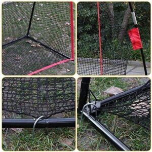 Golf Net 10x7ft Portable Golf Practice Net w/Carry Bag for Indoor Outdoor Backyard Driving Hitting Chipping Training Net