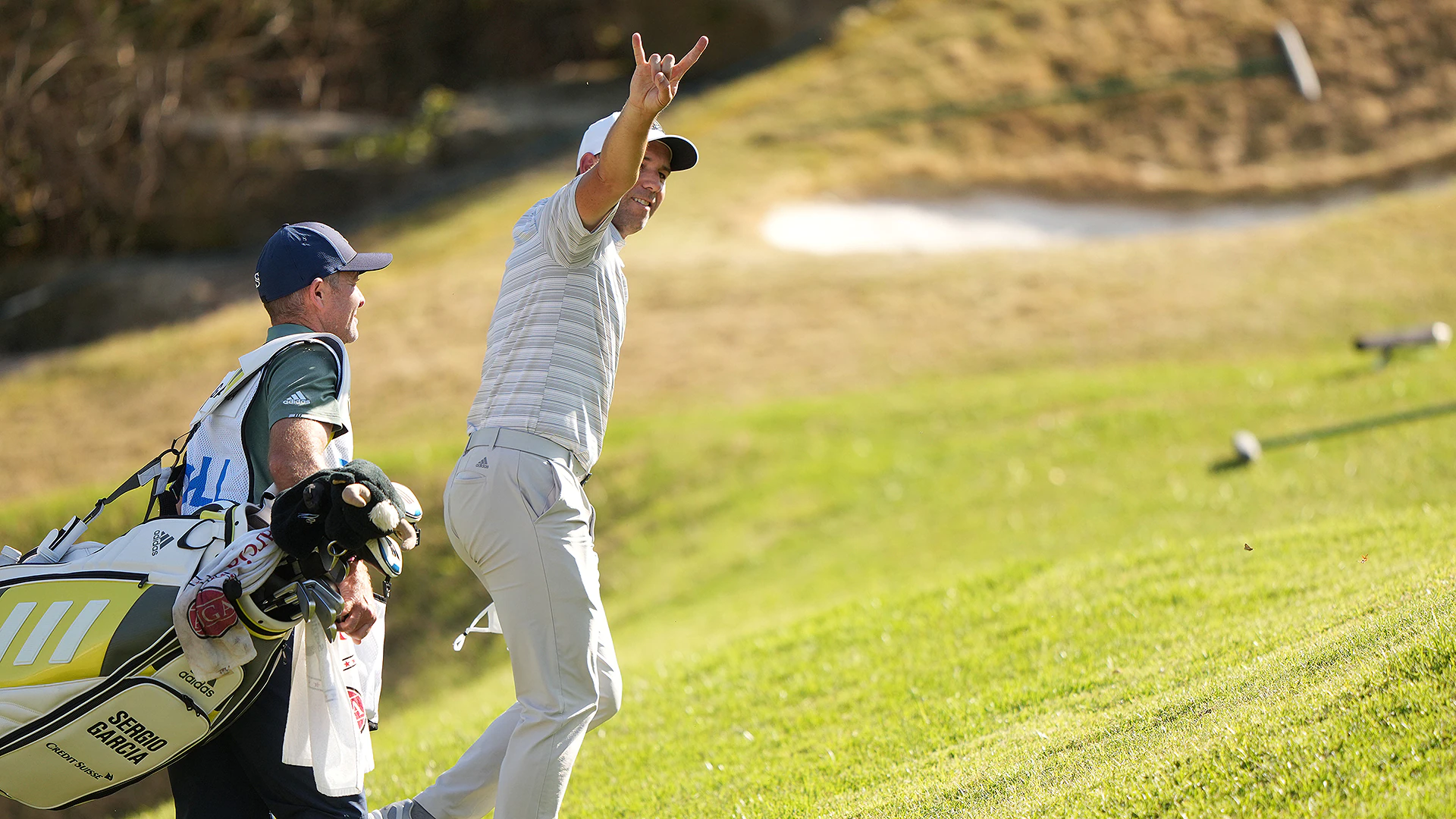 Walk-off ace: Sergio Garcia move on with sudden-death hole-in-one