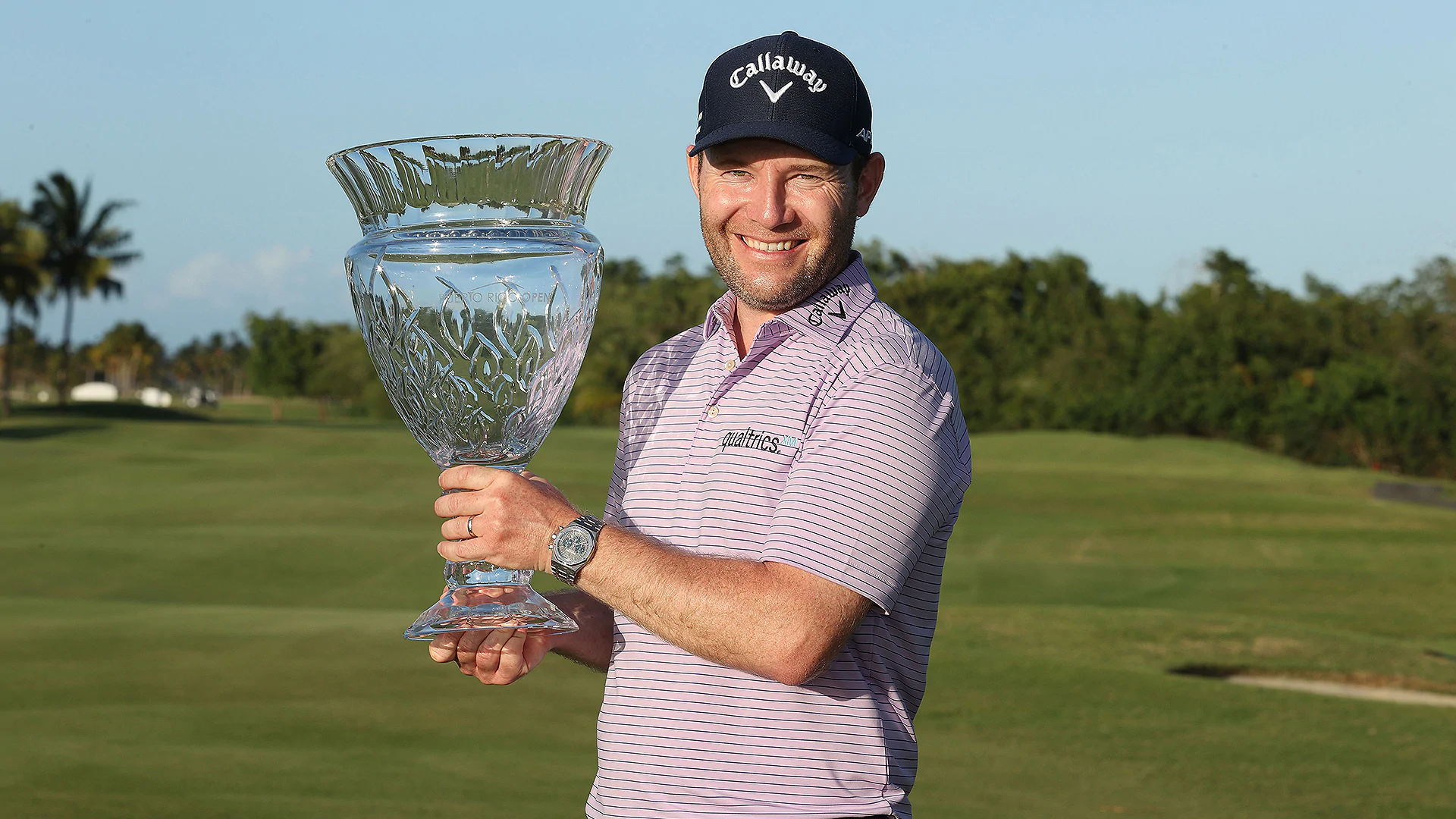 Branden Grace wins in Puerto Rico, one month after father’s coronavirus death