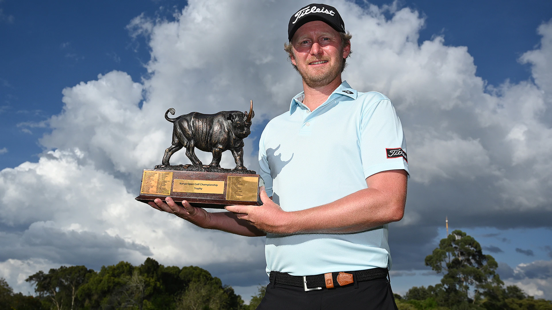 Flawless final round gives Justin Harding the title at Magical Kenya Open