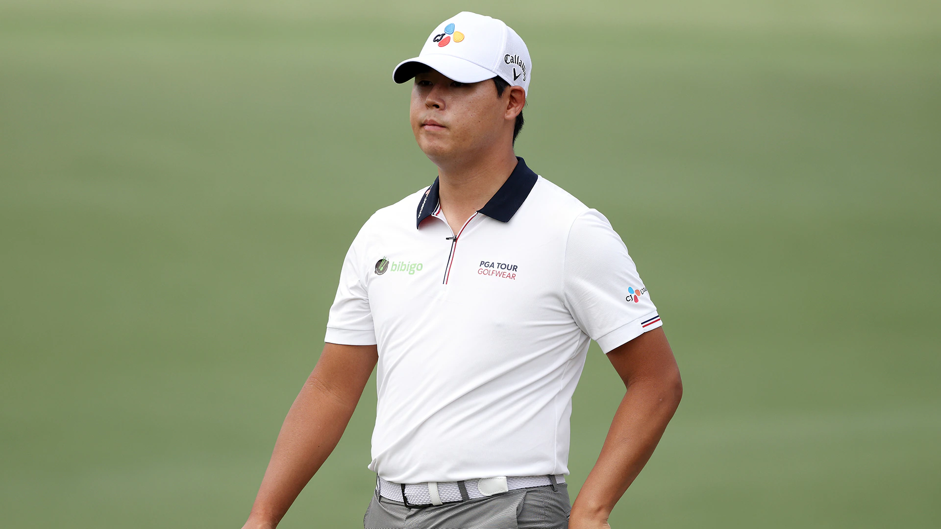 Si Woo Kim’s birdie negated after ball takes over a minute to fall in hole