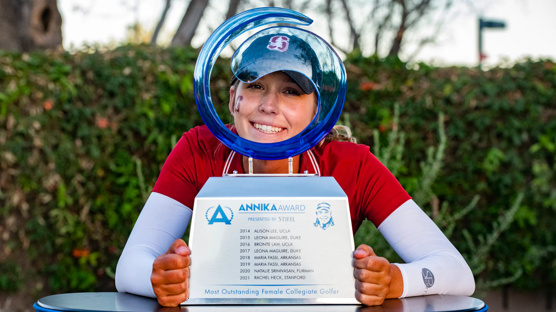 Stanford’s Rachel Heck caps stellar freshman year with Annika Award