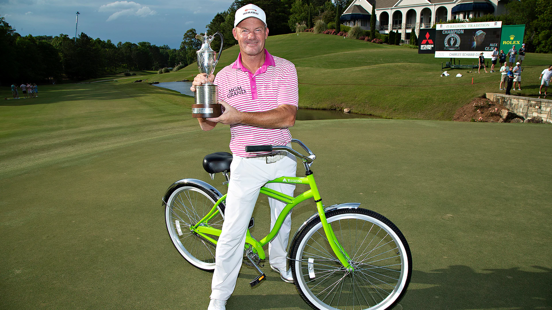 First alternate Alex Cejka wins first major at Regions Tradition in playoff over Steve Stricker