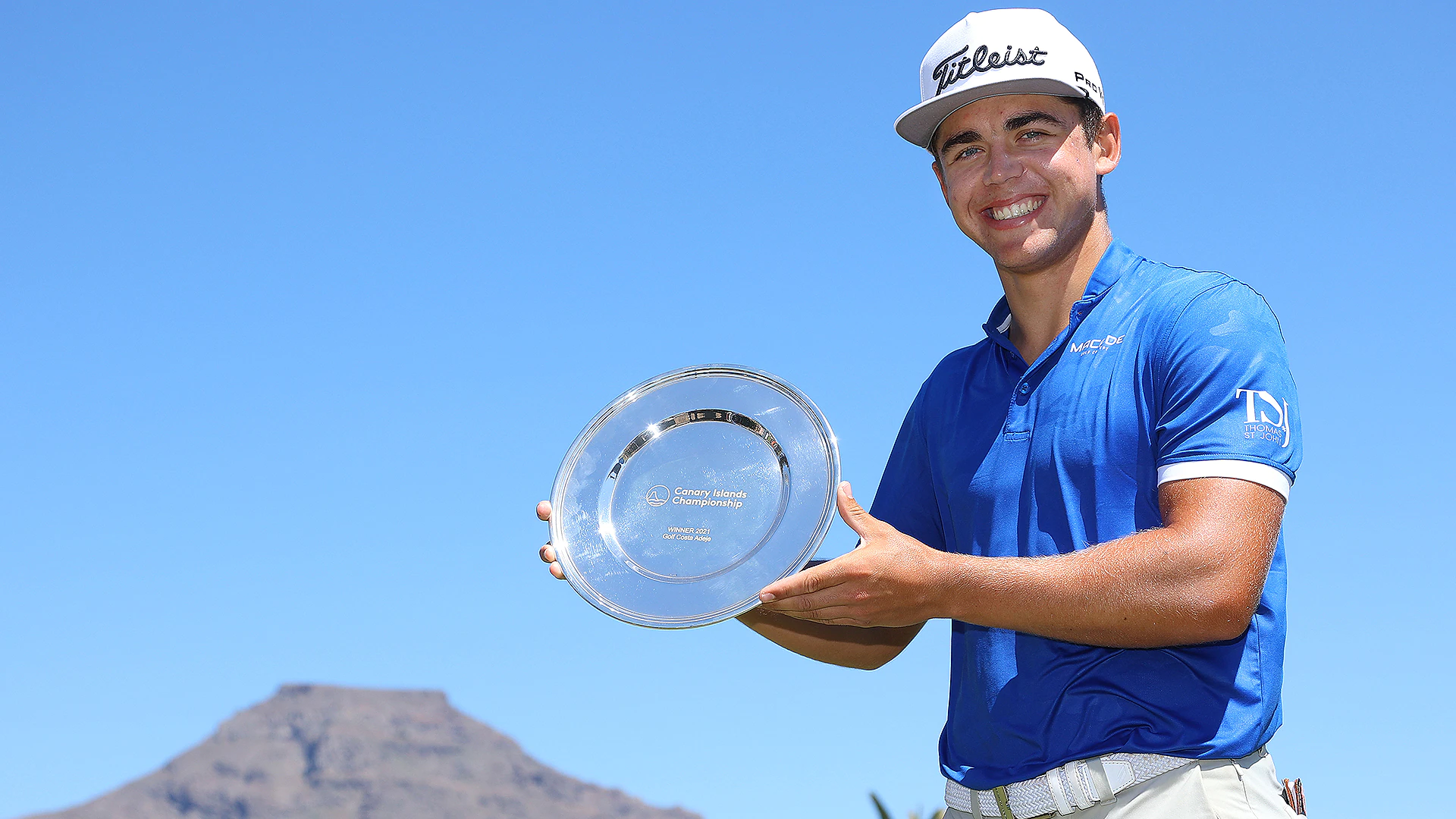 Garrick Higgo makes ace, ties Tiger Woods’ record with Canary Islands win