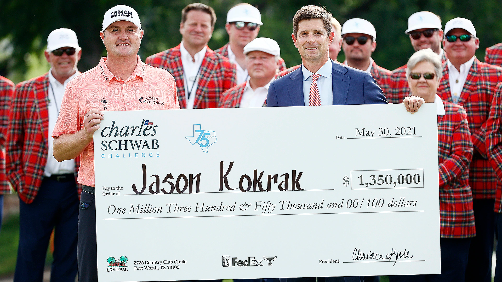 Charles Schwab Challenge How the prize money, FedExCup points were