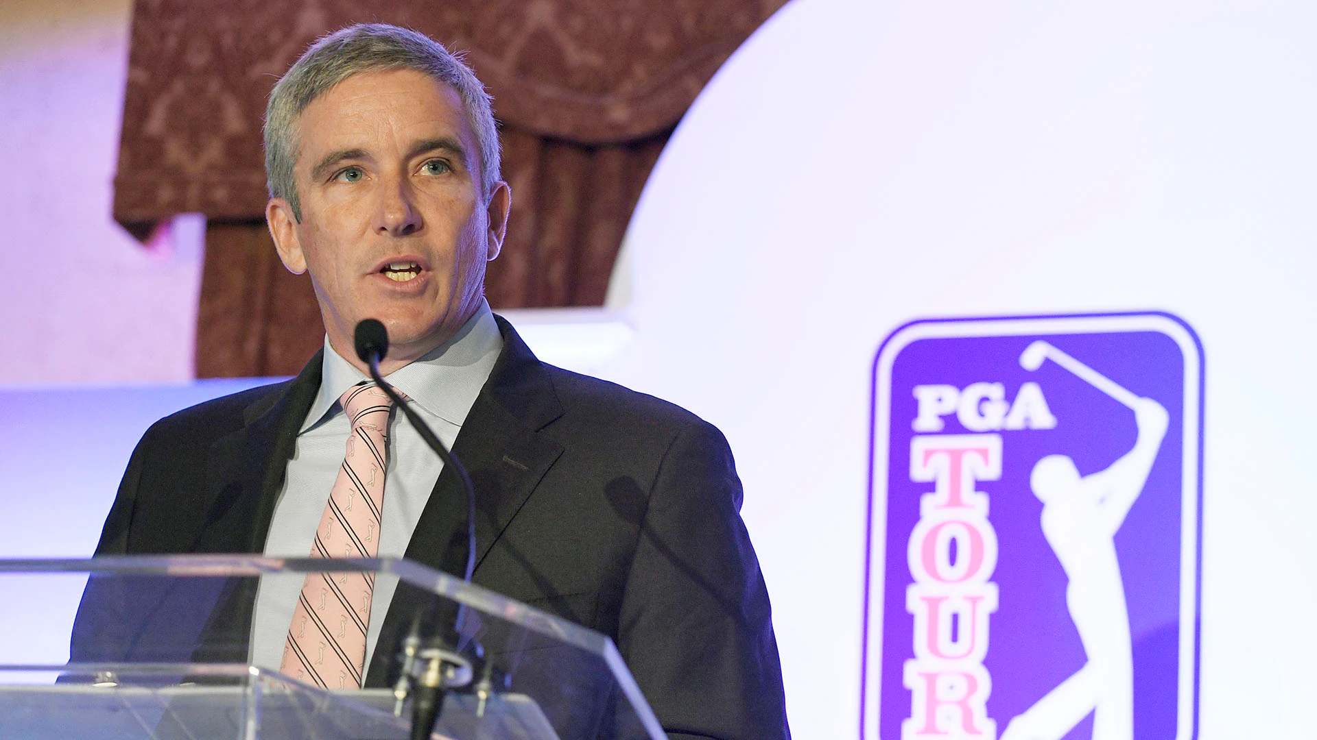 PGA Tour commissioner Jay Monahan reiterates punishment for any player joining rival tour, say sources