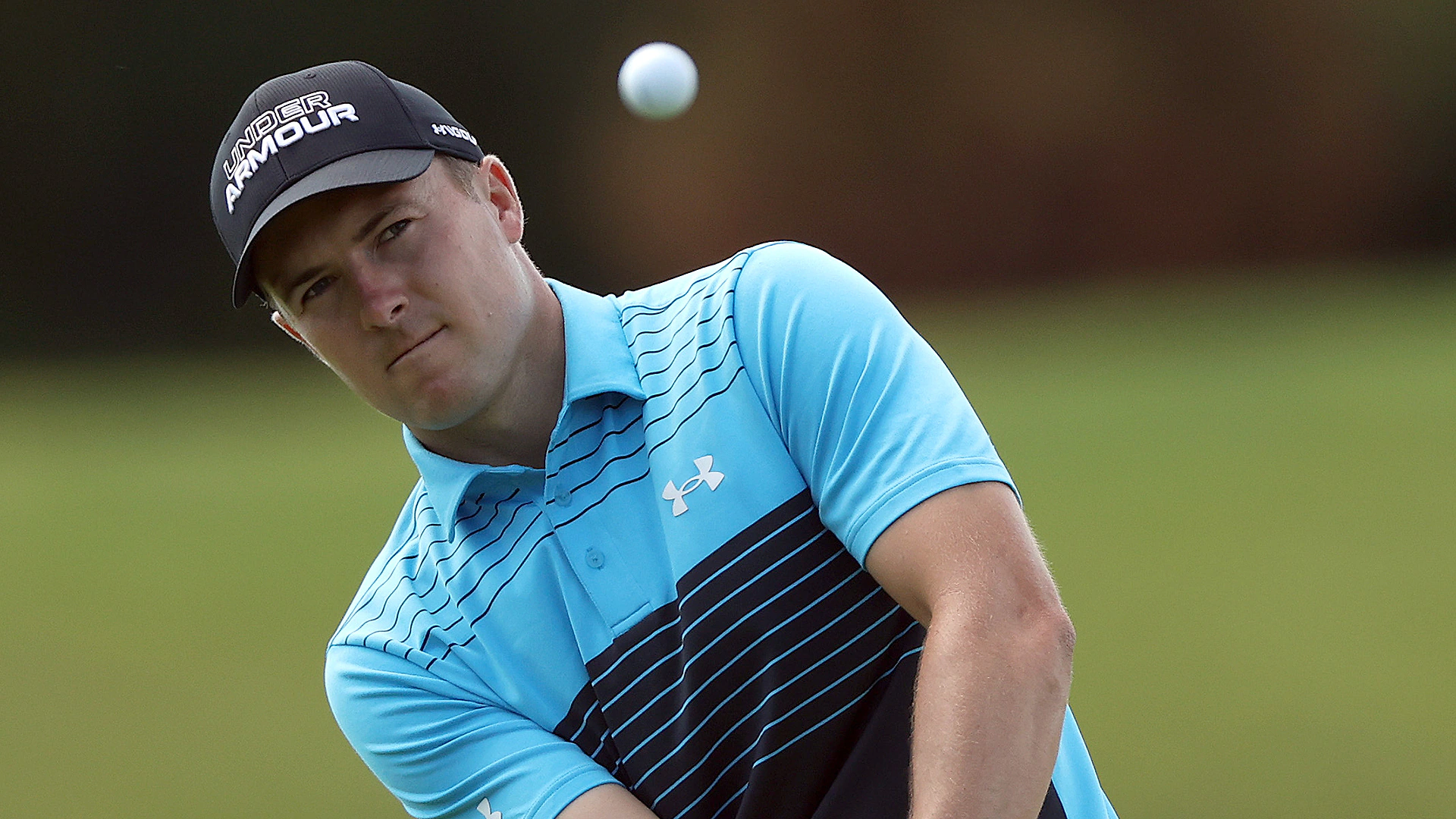 With huge eagle make at the last, Jordan Spieth co-leads AT&T Byron Nelson