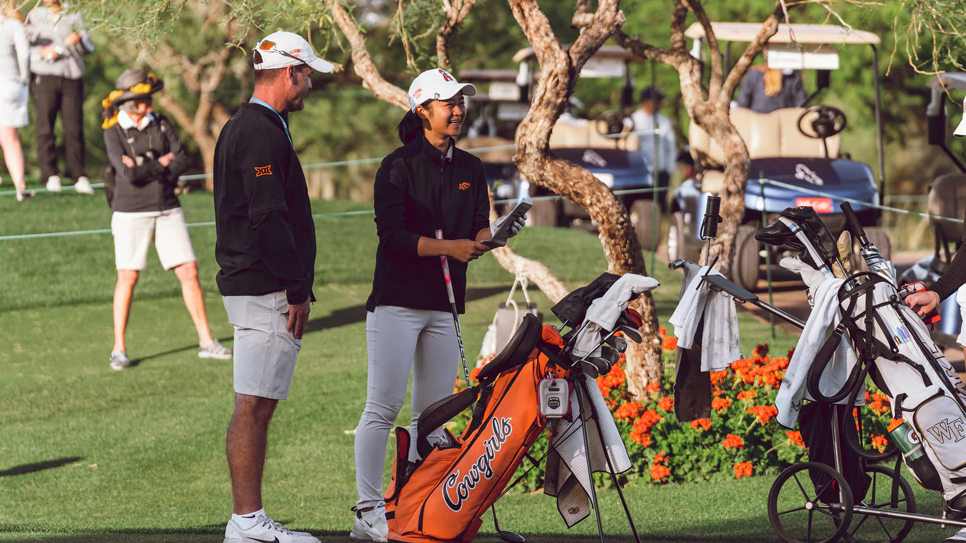 Glued together, Oklahoma State navigate NCAAs with birdies and laughs