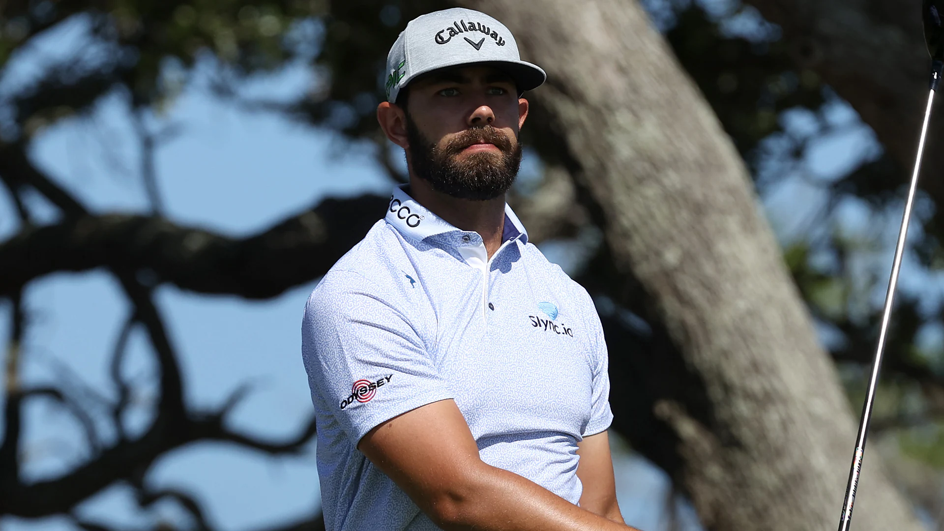 2021 PGA Championship: Erik van Rooyen hits ball, then tee marker into water