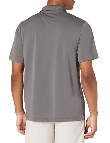 Amazon Essentials Men’s Regular-Fit Quick-Dry Golf Polo Shirt, Medium Grey, X-Large