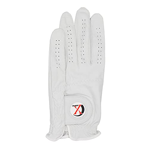 XEIRPRO Premium CABRETTA Leather Men’s Golf Gloves Worn ON Left Hand for Right Handed Golfer 4 Pack(Large)