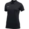 AIRIKE Golf Polo Shirts for Women Slim Fit Woman Sleeveless Sports Shirts Quick Dry Athletic Tank Tops for Tennis Work with Zipper Black