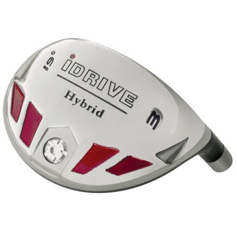 Senior Women’s Golf Clubs All Ladies iDrive Hybrid Set Includes: #3, 4, 5, 6, 7, 8, 9, PW. Lady L Flex Right Handed Utility Clubs with Premium Ladies Arthritic Grip. 60+ Years Old