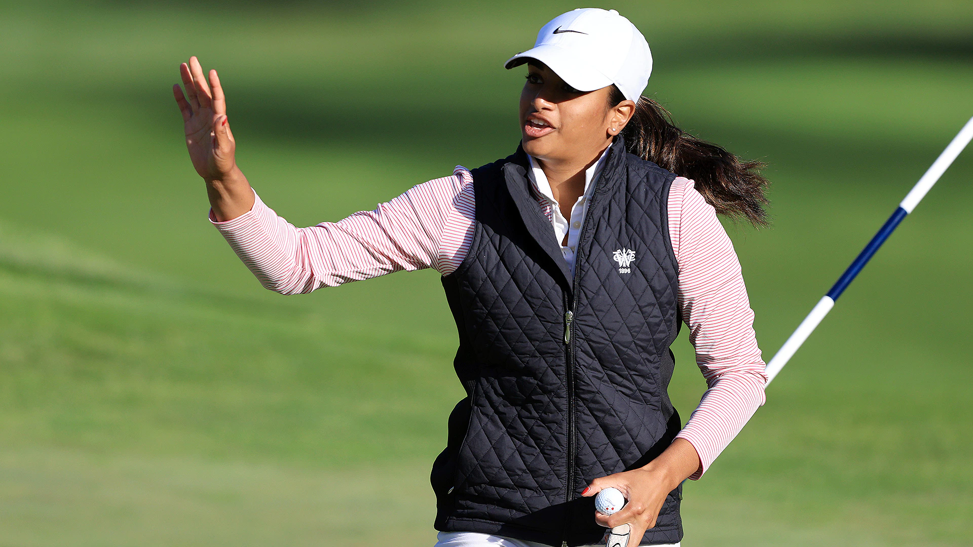 High school junior Megha Ganne and Mel Reid share lead at 2021 U.S. Women’s Open