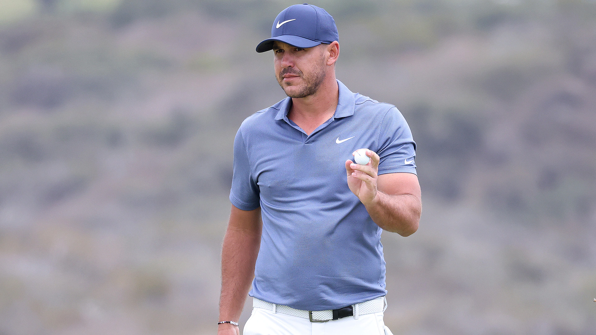 Brooks Koepka ‘didn’t put it in the fairway’ but still five shots behind leader