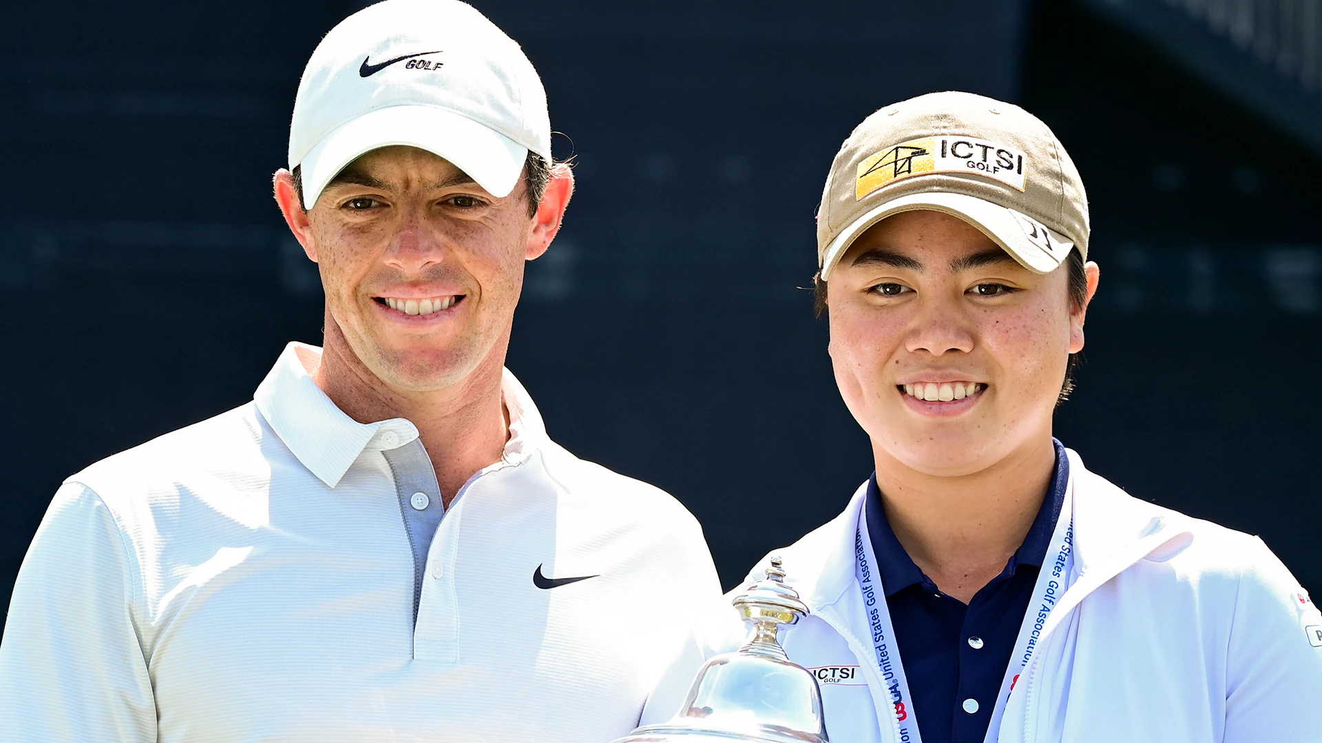 ‘I didn’t know how to say hi’: Yuka Saso meets her idol and fellow U.S. Open winner Rory McIlroy