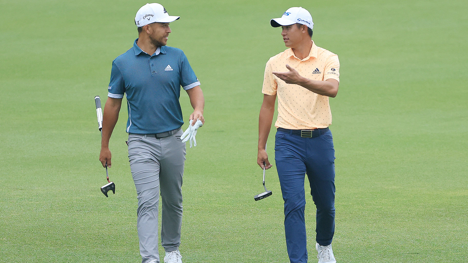 Xander Schauffele thinks arm-lock putting should be illegal, but he’s giving it a try