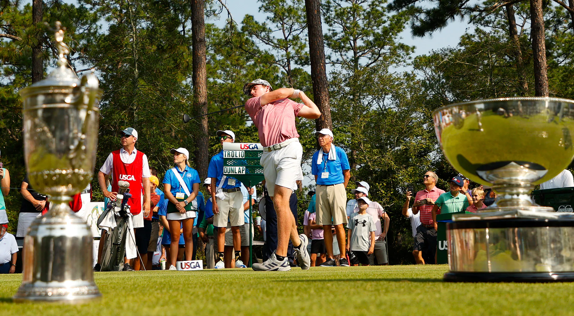 Nicholas Dunlap, 17, wins U.S. Junior Amateur Championship over Cohen Trolio