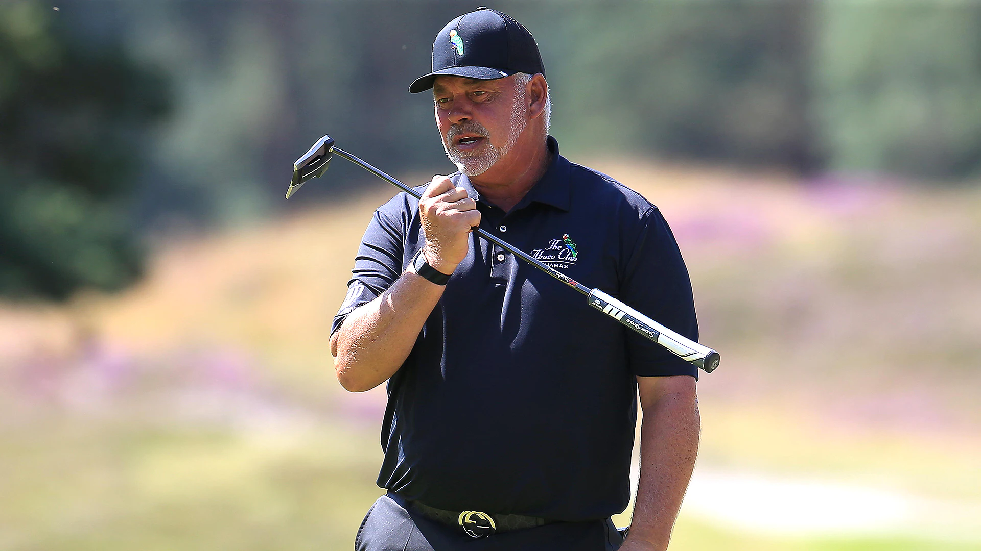 Darren Clarke halfway home to adding Senior Open title to claret jug